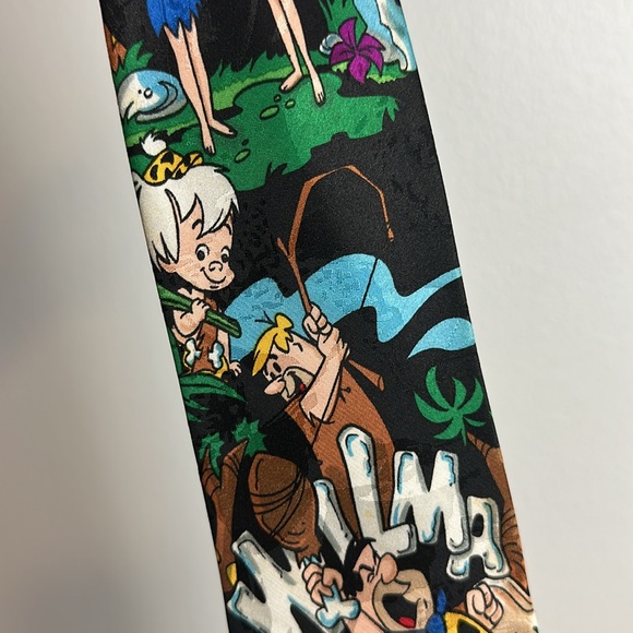 Vintage 1993 The Flintstones Neck Tie - Picture 6 of 8